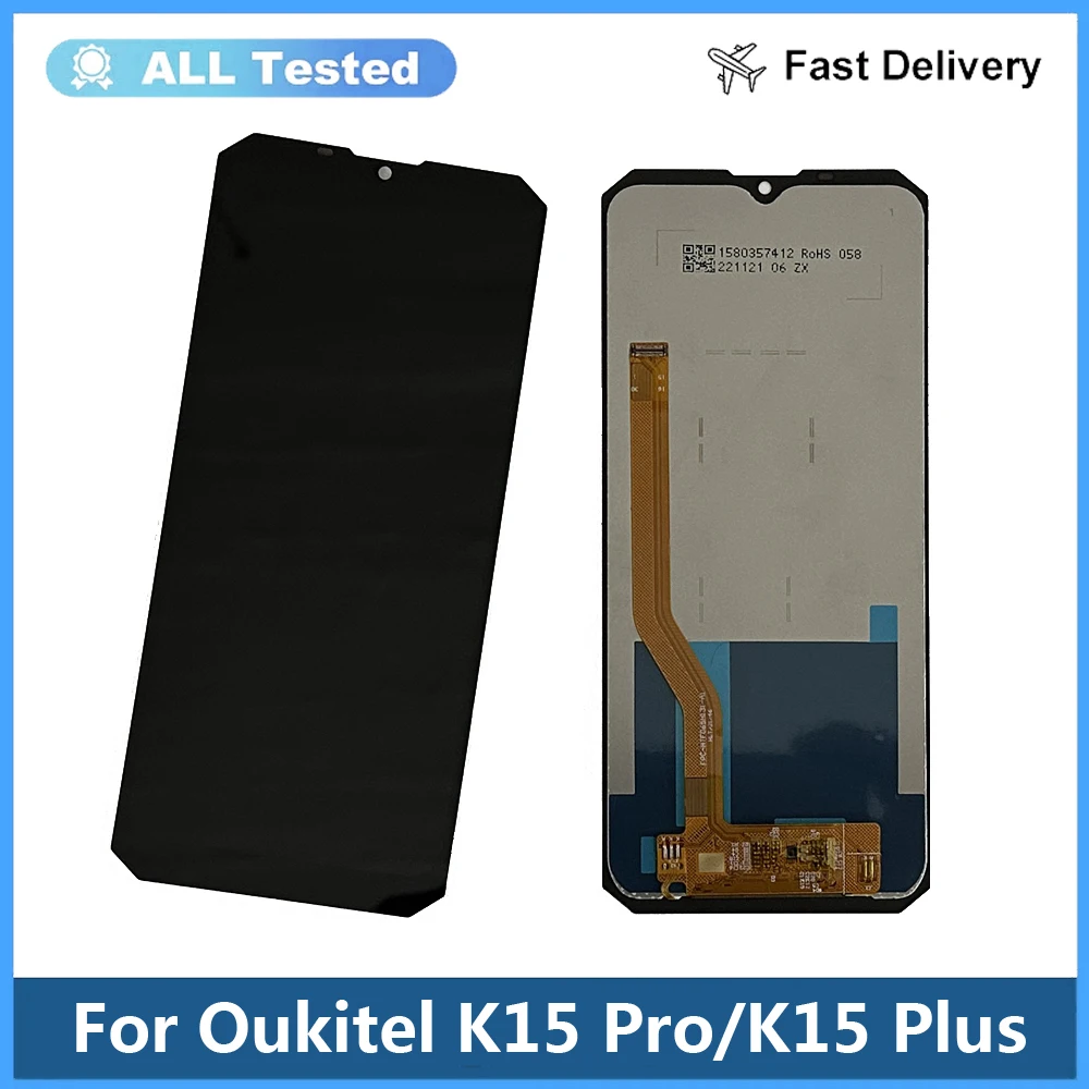 

100% протестировано для OUKITEL K15 Plus, замена сенсорного ЖК-дисплея, оригинальный для OUKITEL K15 Pro, замена ЖК-экрана K15PRO