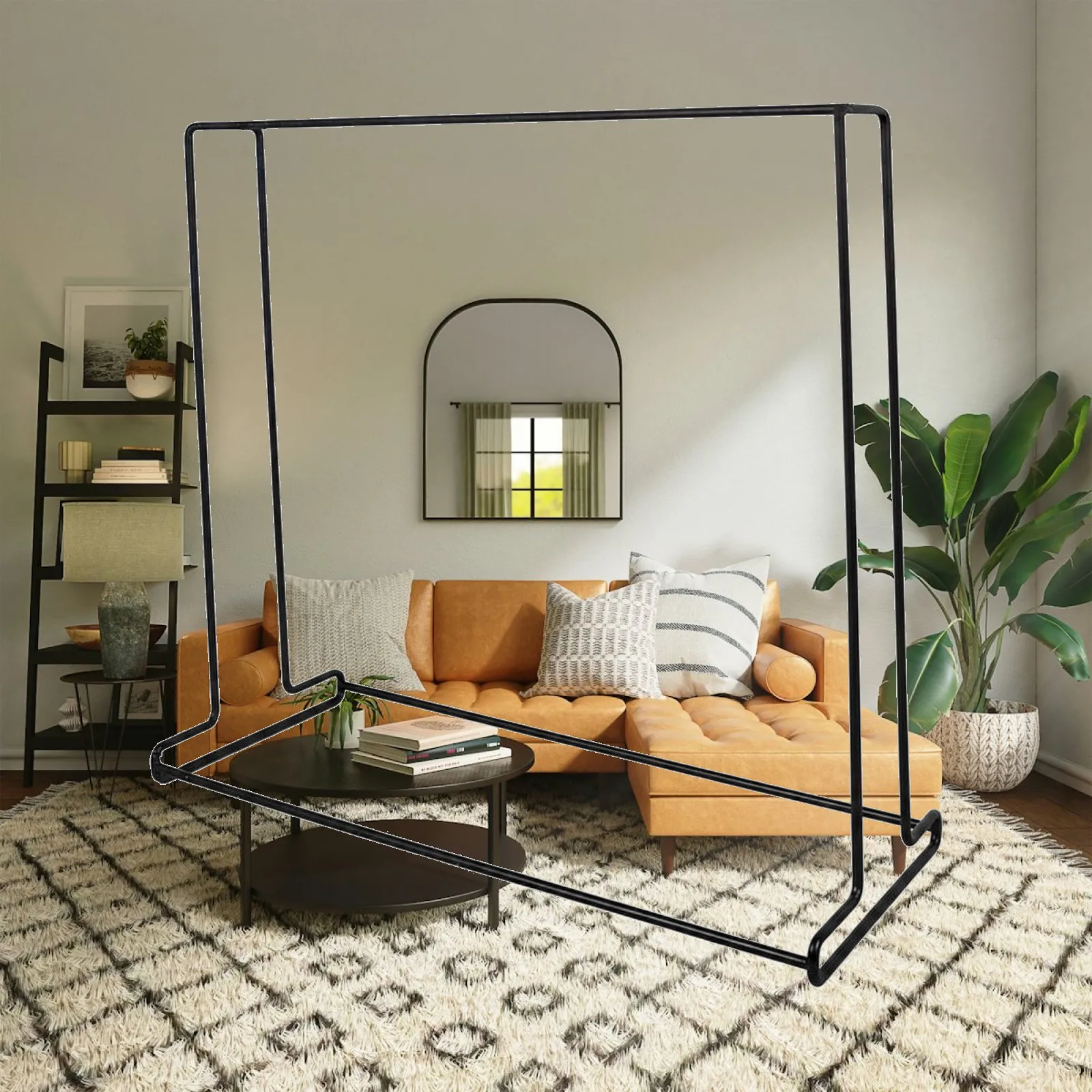 Underwear Display Rack Iron Wire Garment Stand for Retail Window Display Home Storage Clothes Rack Organizer