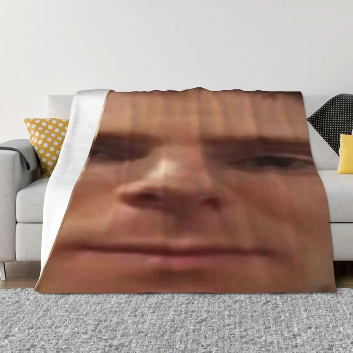 

linus tche tips Throw Blanket Luxury St Sofa Soft Plush Plaid Moving Blankets