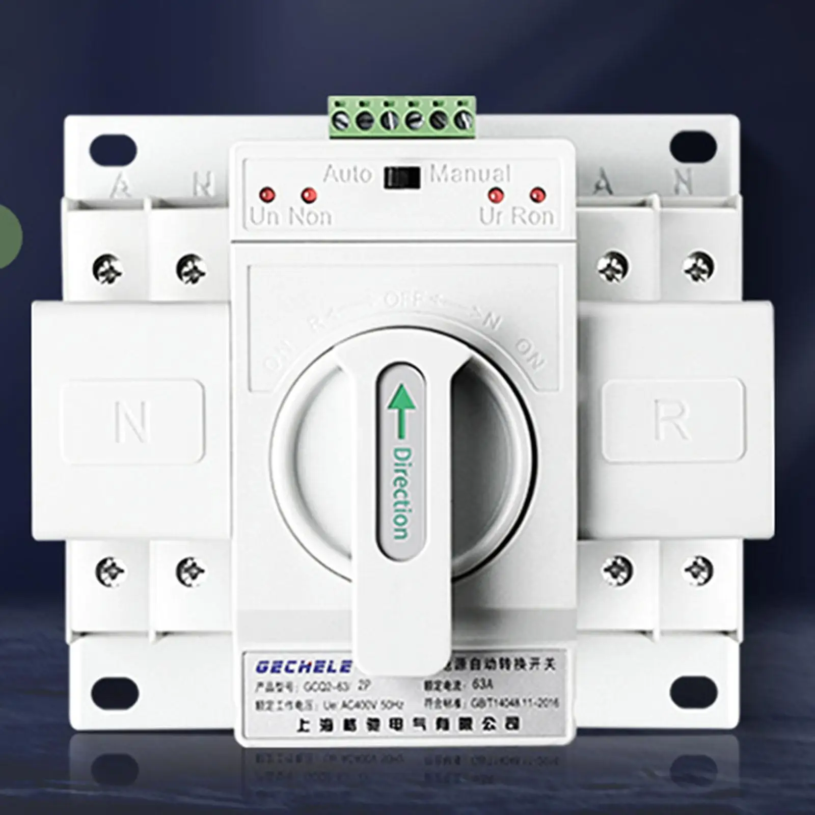 Rotary Selector Switch 110V/220V Double Power Source for Power Switch Control Circuit Home Use Electric Vehicle Induction Motor