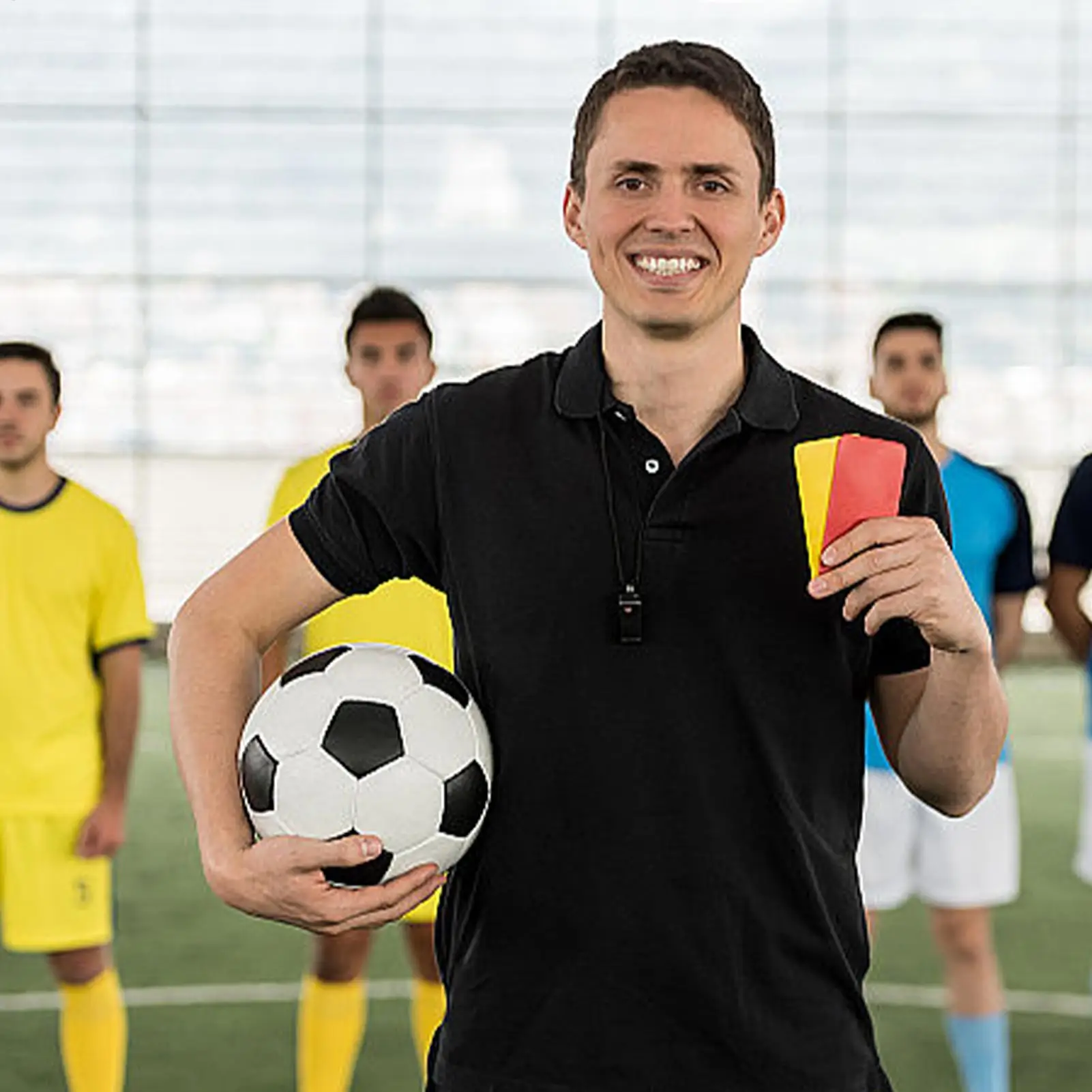 Fußball-Schiedsrichterpfeife, rote und gelbe Kartenwerkzeuge, professioneller Fußball, Fußball, Spiel, Schiedsrichter-Set, Outdoor-Survival-Ausrüstung