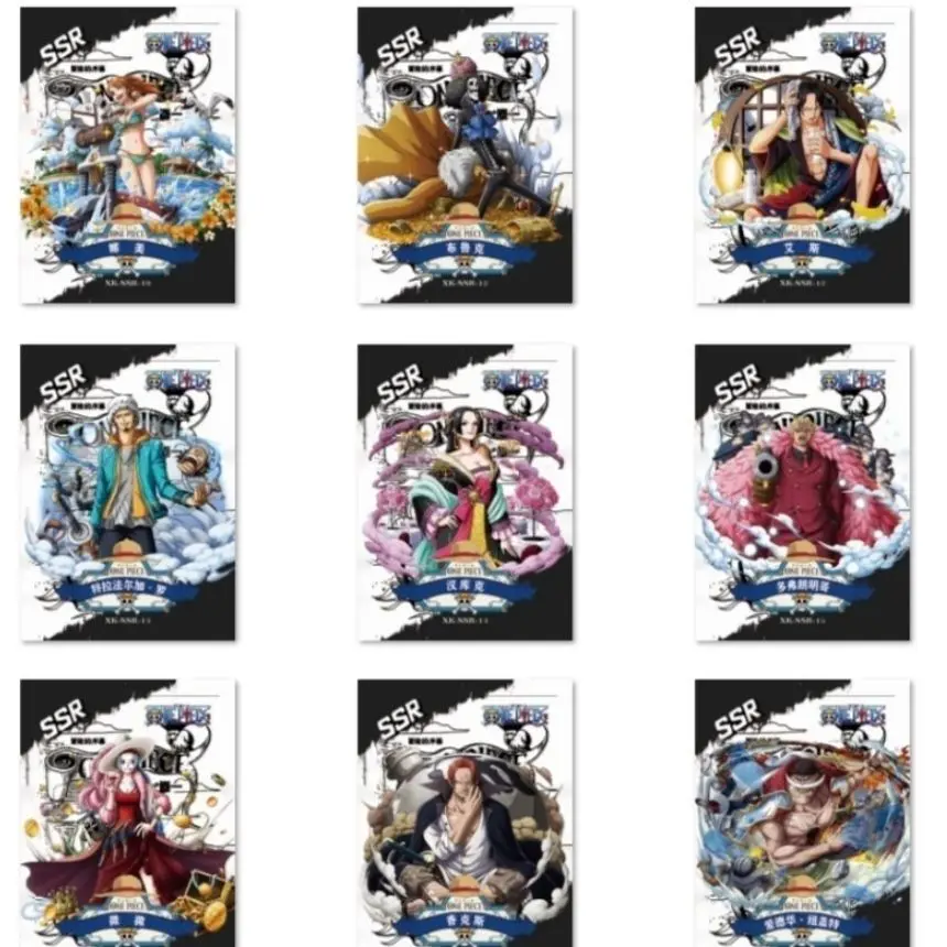 Anime ONE PIECE SSP SSR series collection card Killer Roronoa Zoro Monkey D. Luffy Trafalgar D. Water Law Board game card