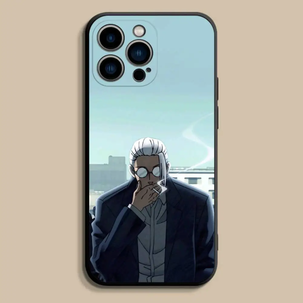 Coque de téléphone s-sakamoto Days Anime, étui souple noir pour iPhone 17,16,15,14,13,12,11,Pro,Max,Plus,E,SE4,Air,Mini