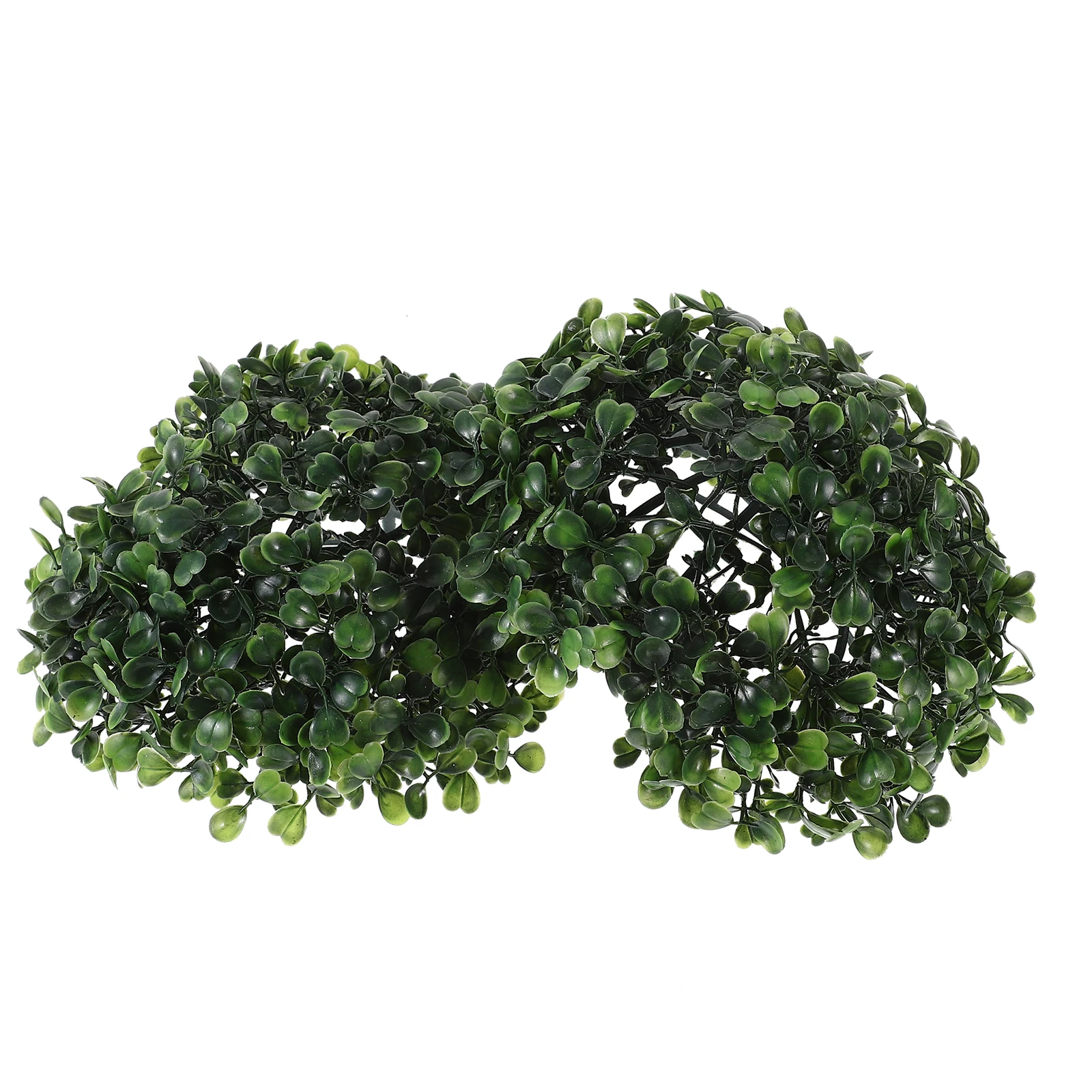 

2pcs Artificial Milano Balls 18cm Grass Spheres for Home Wedding Stage Decor Hanging Plant Decorative Green Plants Simulated