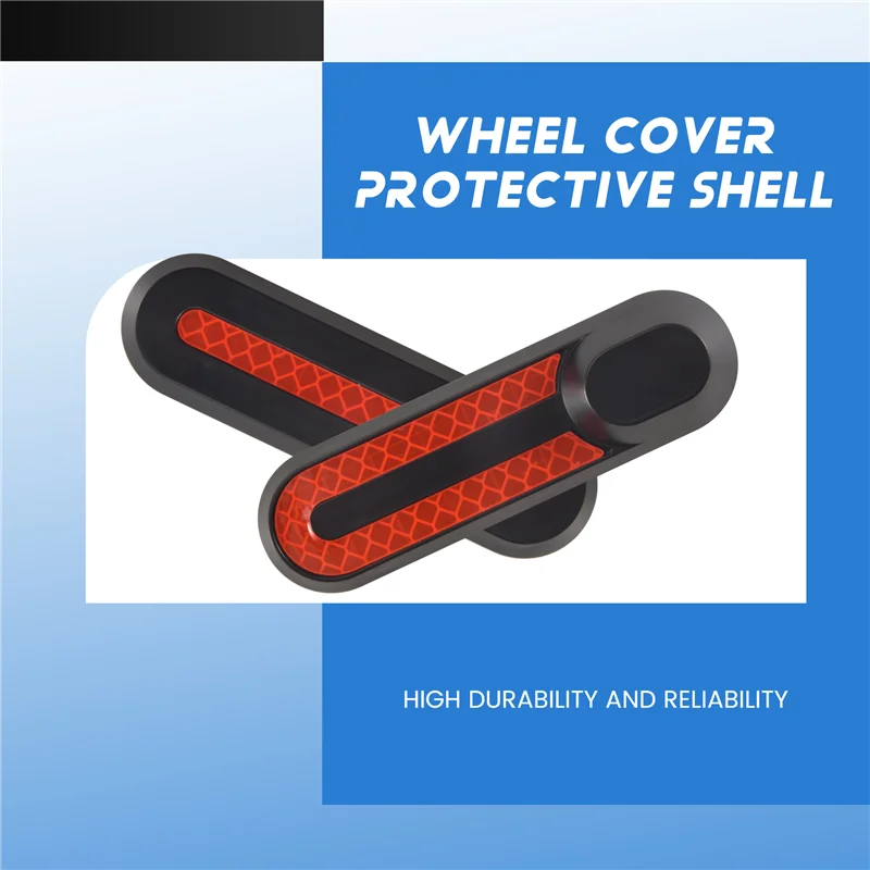 

Для Xiaomi M365 электрический умный скутер ступицы колеса крышка защитный чехол с наклейками наклейки запасные части для скейтборда