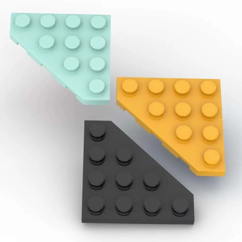 

MOC 10 шт. 30503 угловая доска клиновая пластина 4x4 строительный блок сменный высокотехнологичный общий DIY игрушки для взрослых мальчиков праздничные подарки