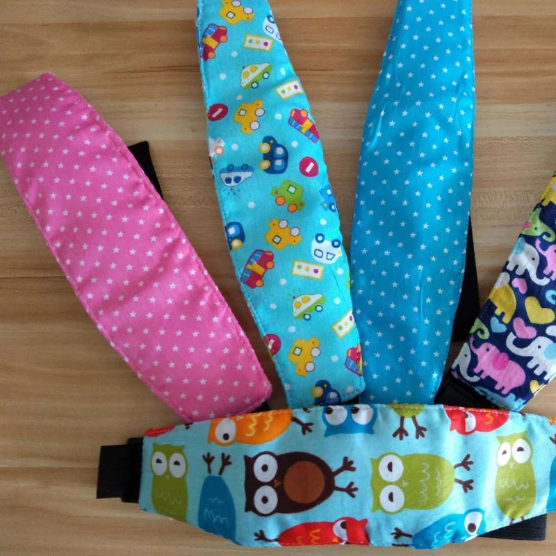 

Baby Car Safety Seat Pillow, Comfort Sleep Style, Adjustable Head Support Fastening Straps for Newborn Toddler Travel Protection