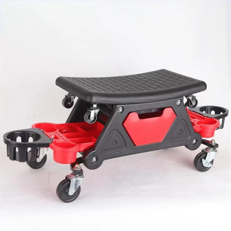 Car multifunctional chair waxing and polishing project, mechanic, car crawling stool, mobile crawling seat, car washing supplies