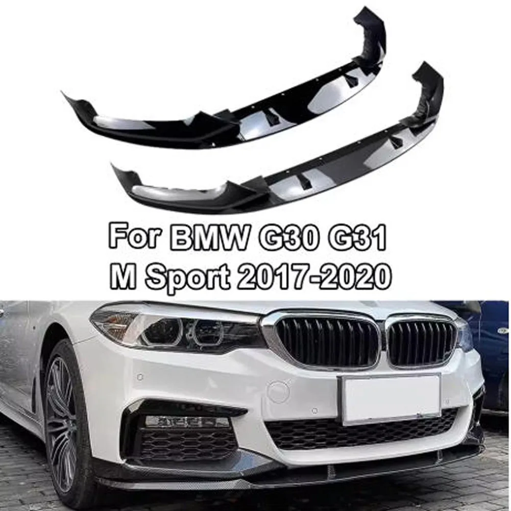 

Front Bumper Lower Splitter Spoiler Lip Guard Bodykit Of Car(Auto) Accessories For BMW 5 Series G30 G31 Pre M-Sport 2018-2020