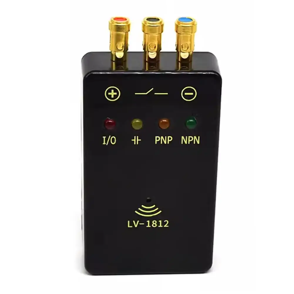 

Portable Sensor Test Box LV1812 for Photoelectric and Magnetic Sensors Featuring Buzzer Alerts and Safety Features