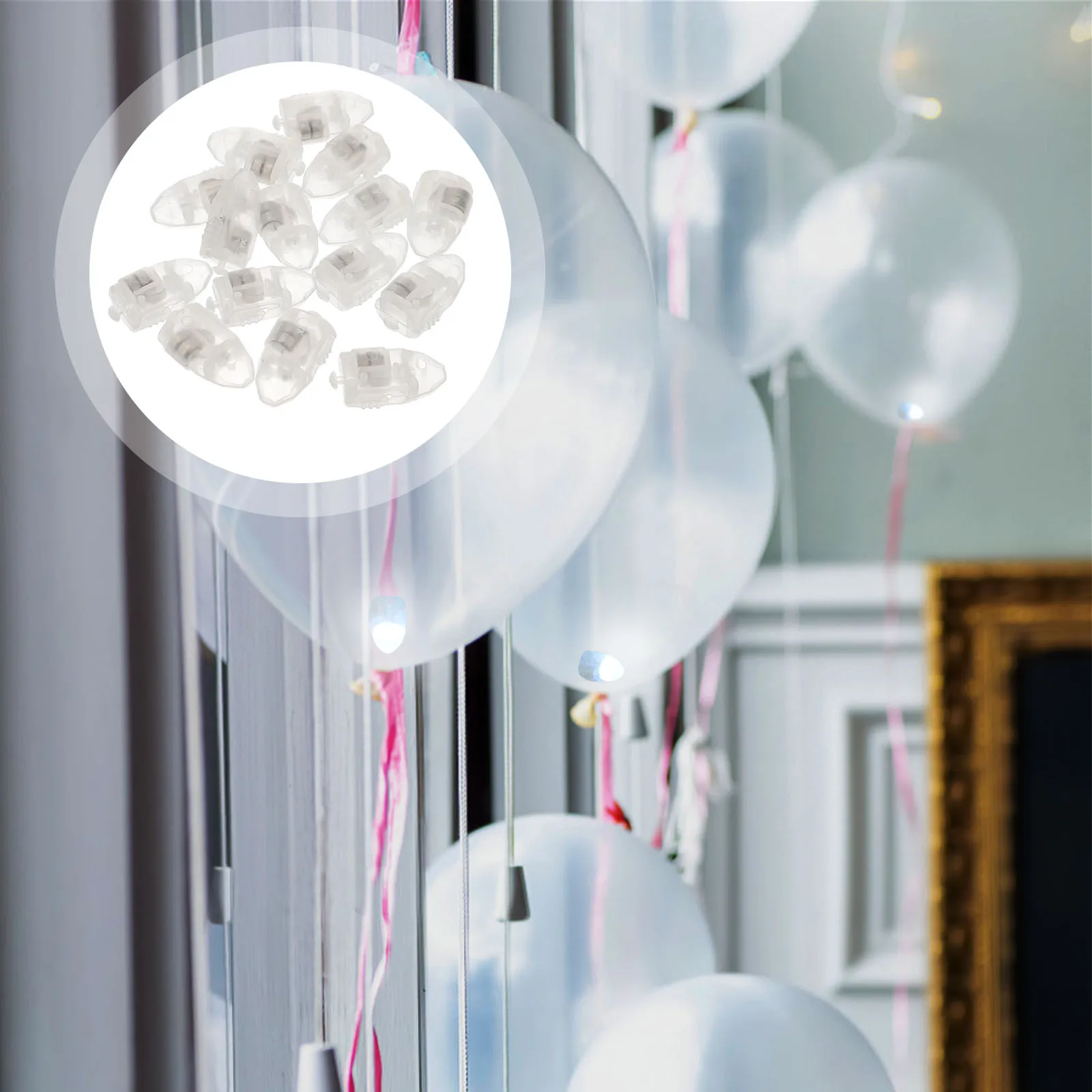 

20pcs Led Balloon Superbright Mini Party Lights For Weddings Birthday Decorations Balloon Led Lights For Clubs Hotels Multicolor
