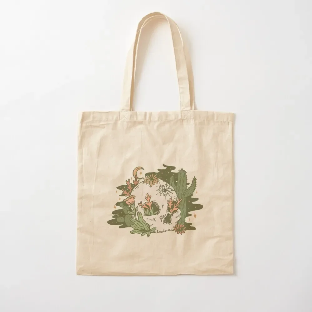 Desert Skull Tote Bag tote bags cloth bags shopper bag women canvas Big bag Canvas for women
