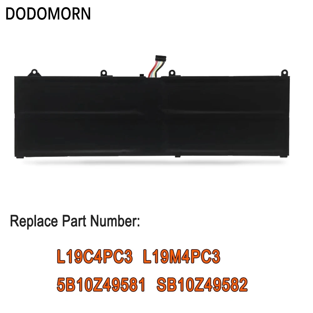 New L19M4PC3 Laptop Battery For Lenovo Legion Y9000 R9000X Y9000X R7000P Y7000P S7-15IMH5 82BC S7-15ARH5 82HM L19C4PC3 71Wh