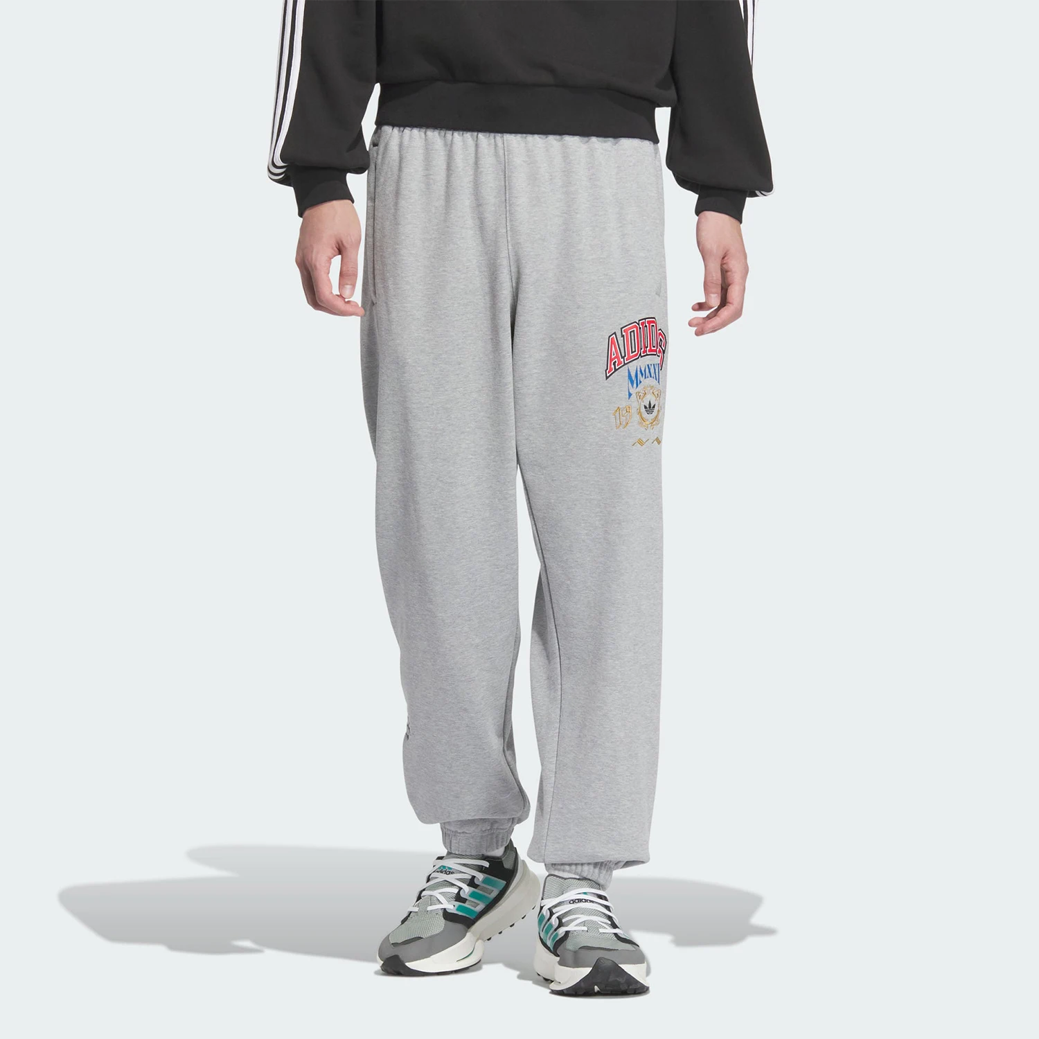 

Adidas Originals Men's Casual Printed Elastic Cuff Sport Pants JW1967