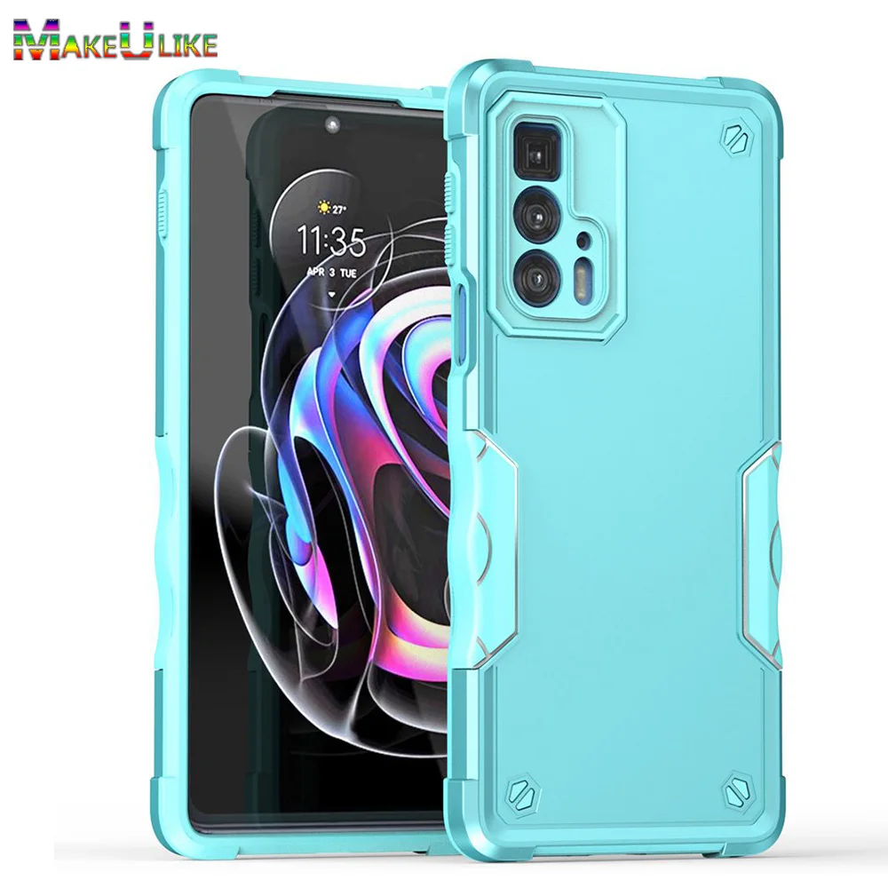 Armor Case for Motorola Moto Edge 20 Pro Case Silicone Soft Inner Hard Shockproof Cover for Moto Edge 20Pro Edge20 20 Pro Case