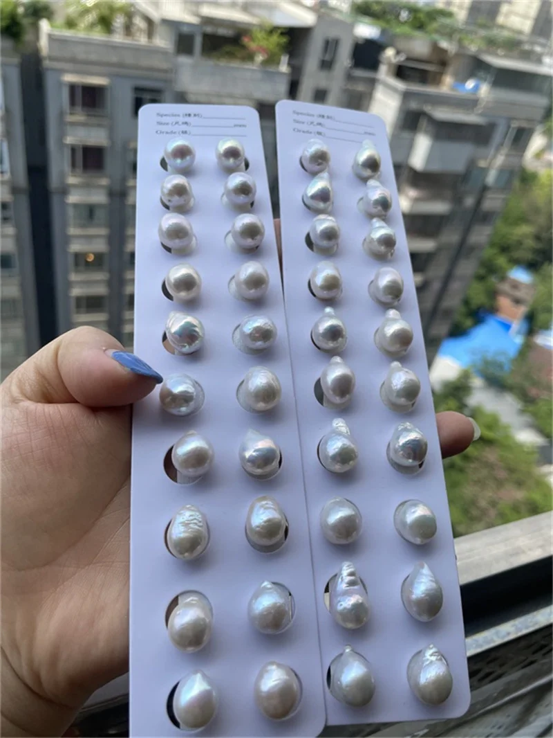 2A Beads High Quality Freshwater Pearl Perfect Baroque Natural Cultured Pearls Beads Jewelry Making DIY for Necklace Bracelet