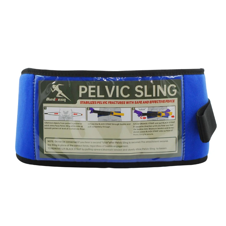 

Medresq 2025 Pelvic Sling Adjustable First Aid Equipment Pelvic Sling for Pelvic Fracture factory
