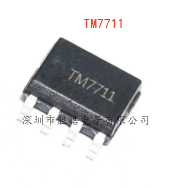 

(10PCS) TM7711 7711 24-Bit AD Analog-To-Digital Converter Chip Pressure and Temperature Transfer SOP-8 Integrated Circuit