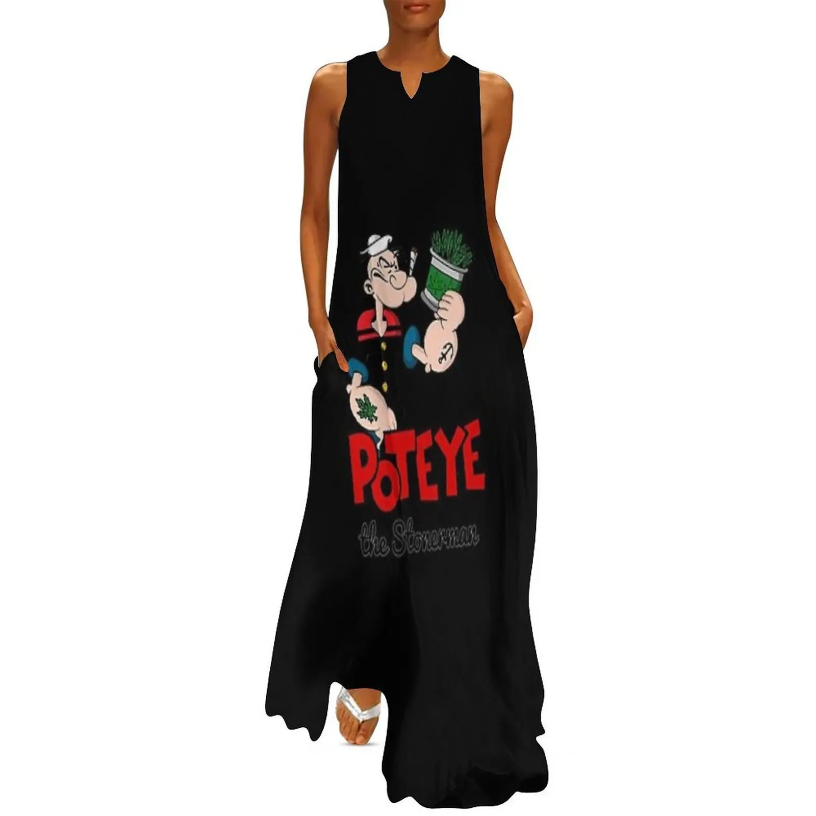 

Pot-Eye Long Dress summer dresses womens 2025 Summer women's clothing dresses for women 2025 Female clothing