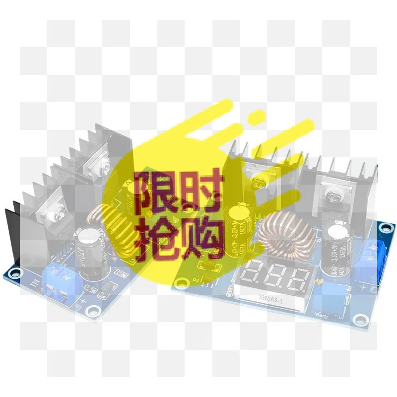 【BA】DC 4-40V 8A 200W Voltage Regulator Module Digital PWM Adjustable DC-DC Step Down Voltage Regulator DC XL4016E1