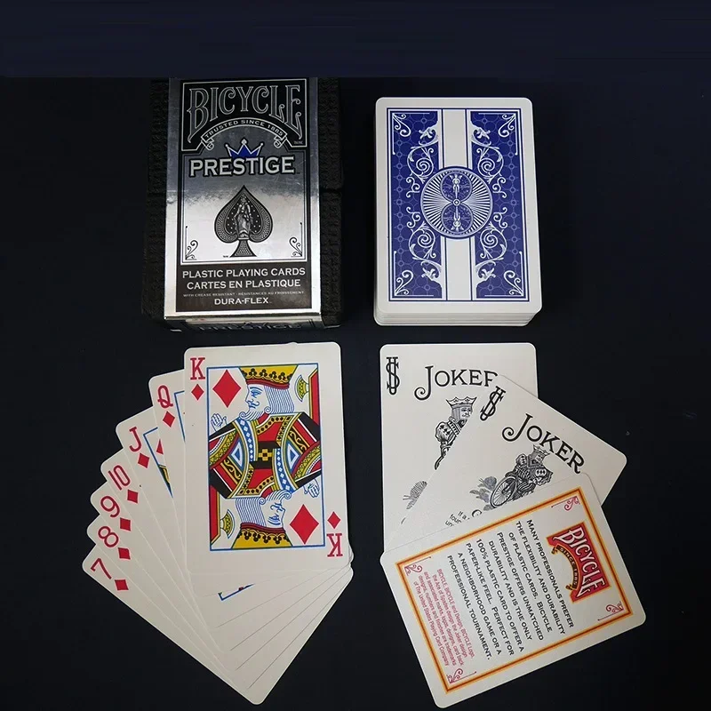 Bicycle Prestige Plastic Playing Cards Dura-Flex USPCC Deck Card Games Hobby & Collectibles Card Magic Magicians Prop Accessory