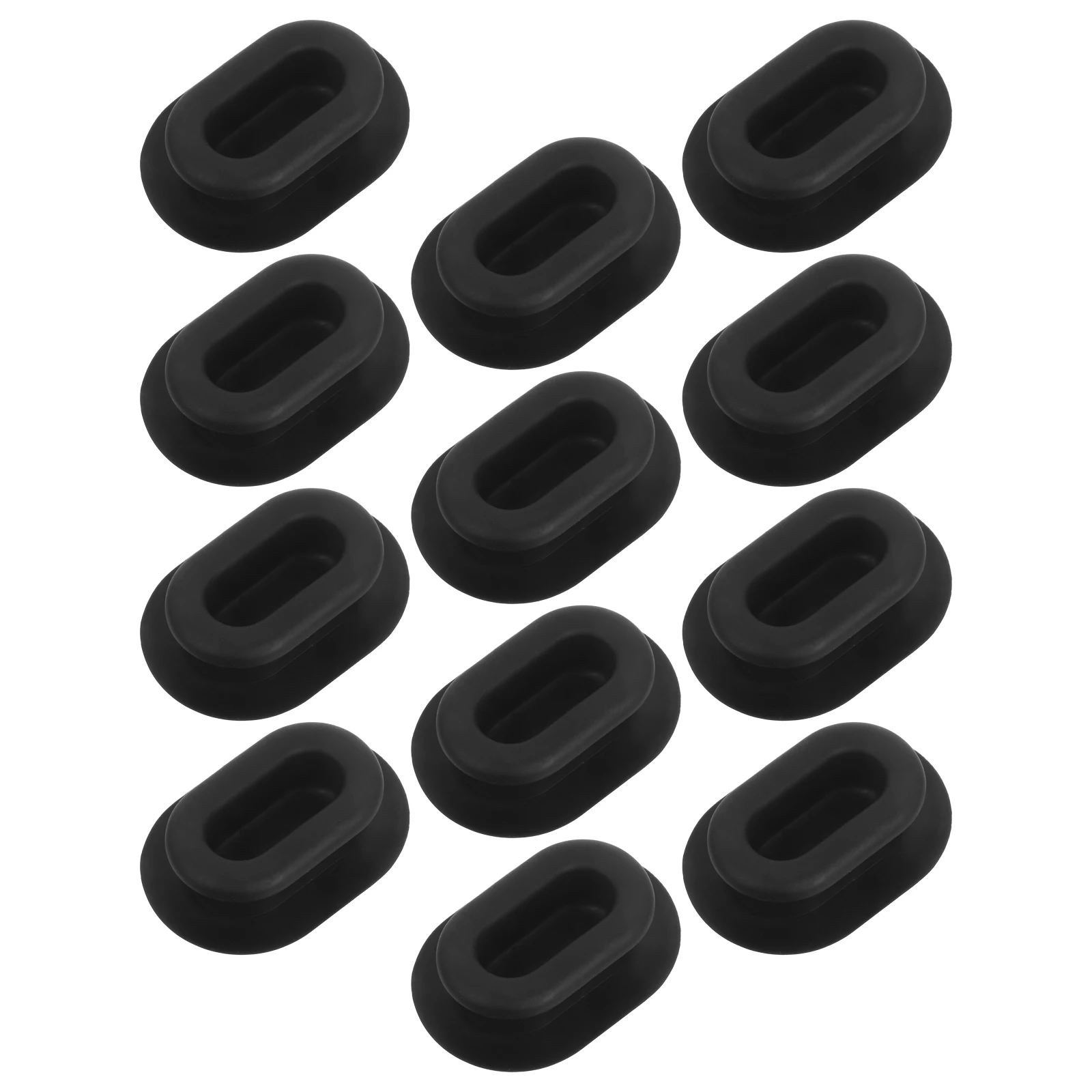 

12pcs Car Door Seal Plastic Waterproof Dustproof Cap Durable Stable Material Universal Fit Frame Hole Cover