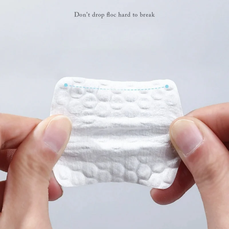 200 ชิ้น/แพ็คNail Artพิเศษเล็บRemover Pads Non-Sheddingสวมใส่เล็บเครื่องมือทําความสะอาดแต่งหน้าRemover Padsการบีบอัดเปียก