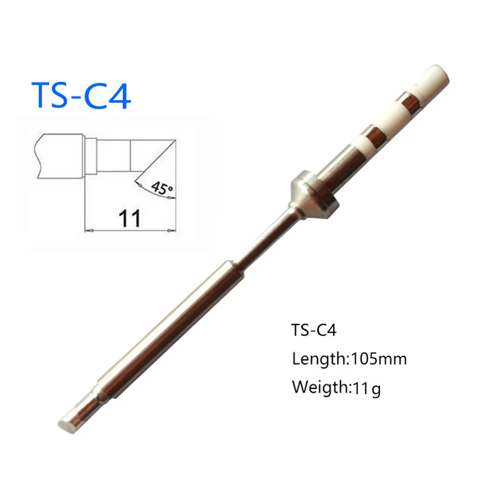 1pc Ts100 Soldering Iron Tips Replacement Integrated Soldering Tip White Light Heat Core For Welding Tools view 4