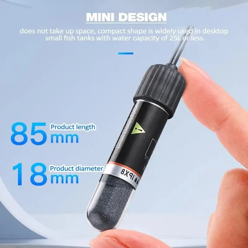 【セール中】USB ミニ水族館加熱ロッド小型水槽 26 ° C 恒温水族館ヒーター水中サーモスタットヒーター 10W