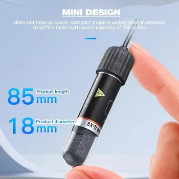 USB Mini Aquarium Heating Rod for Small Fish Tank 26°C Constant Temperature Aquarium…