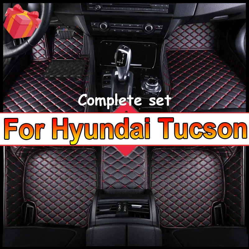 Car Floor Mats For Hyundai Tucson NX4 2024 2023 2022 2021 Auto Interiors Accessories Foot Rugs Products Automobiles Covers Parts