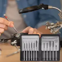 11PCS/Set Micro Precision Screwdriver Set Mini Watchmakers Tools for Watch Jewelry Glasses Repairs Tool