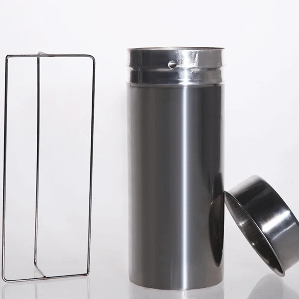 304 Stainless Steel sterilization barrel Disinfection bucket For 60mm 90mm Petri dish Labrotary