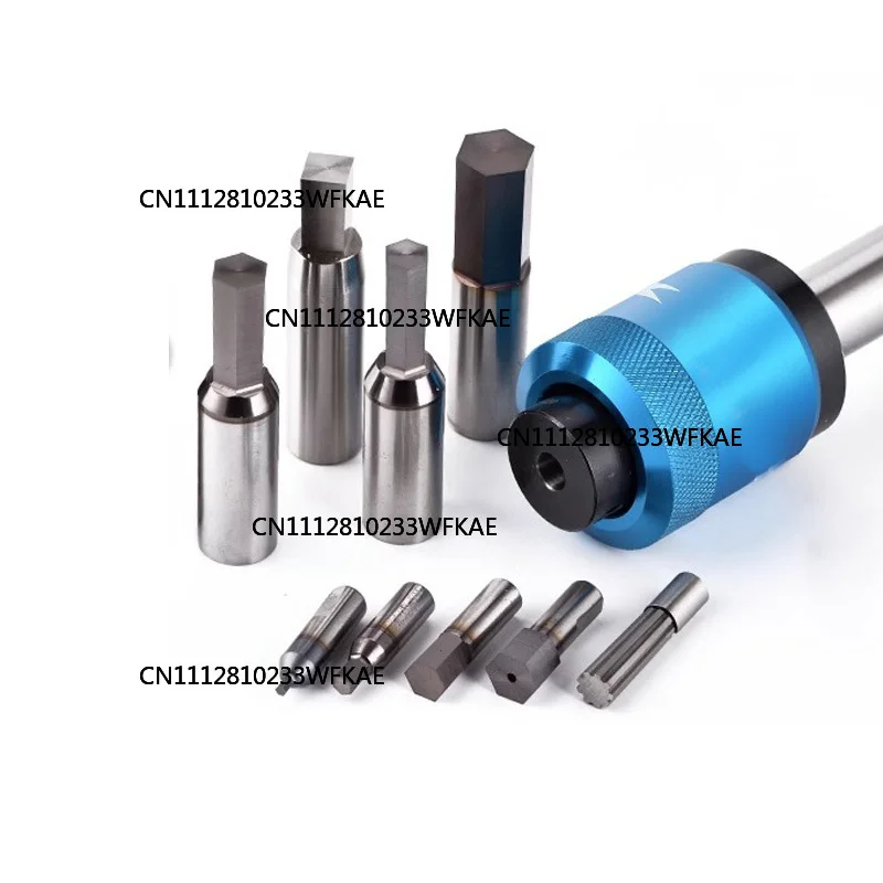 8mm Inner Hexagonal Rotary Punch 1.2mm -12mm Hexagon Rotary Broach Head British System External Hex Punching Tool Rotated Cutter