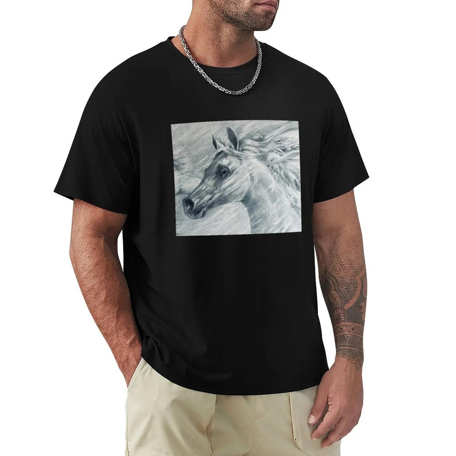 

Kelpie Horse T-Shirt graphic shirts funny costumes vintage t shirts basketball graphic tees black t shirts for men