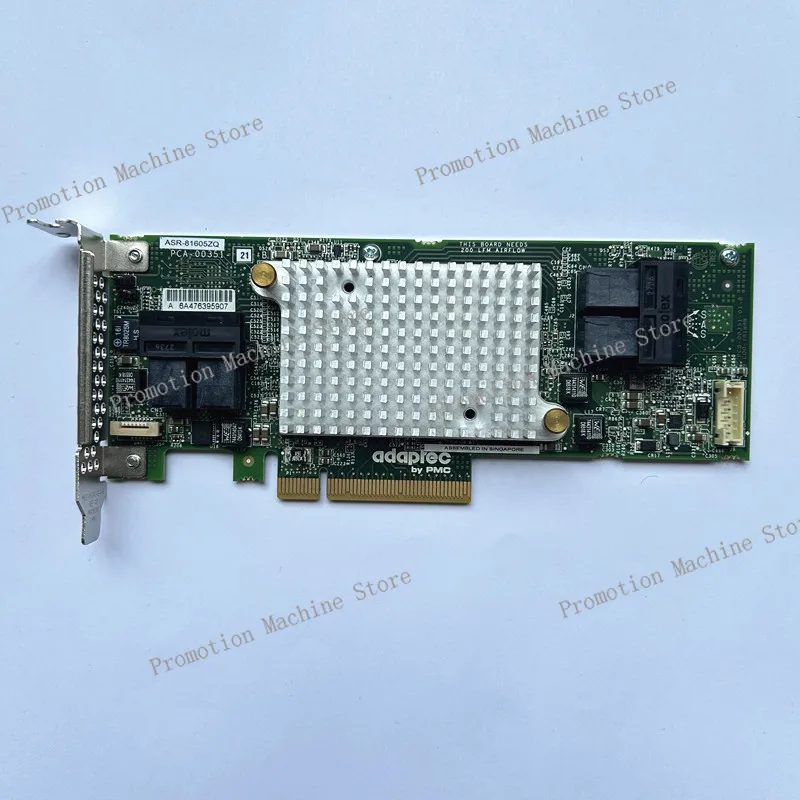 

Adaptec ASR-81605Z/ZQ 16-port expansion card, pass-through HBA card RAID 12GB array card