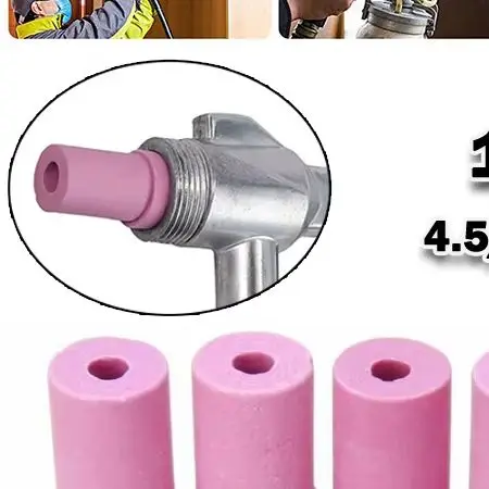Ceramic for sandblaster Nozzle Tips for Air Siphon Sand Blasting Tool Used in Industrial Machinery and Metallurgical Processes