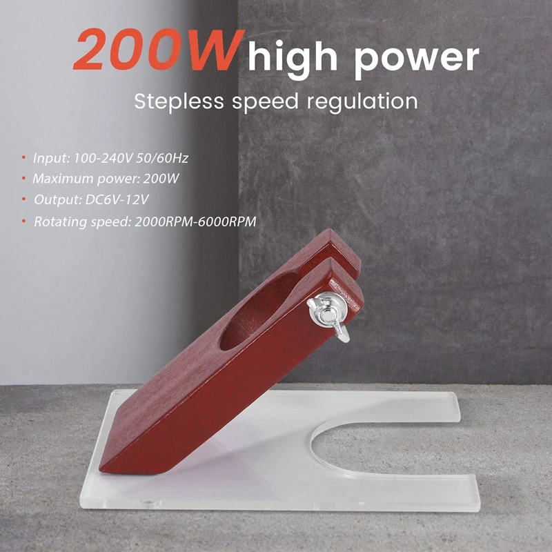 ABXF-Electric Carpet Clipper Holder For Rug Tufting Machine DIY Low Noise Speed Adjustable Rug Tufting Carpet Carving Tool