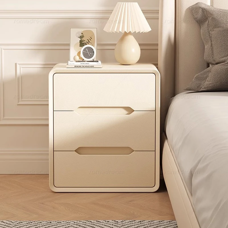 

Beauty Elegance Bedside Tables Nordic Luxury Cozy High-end Nightstand Trendy Exquisite Meble Do Pokoju Bedoom Furnitures