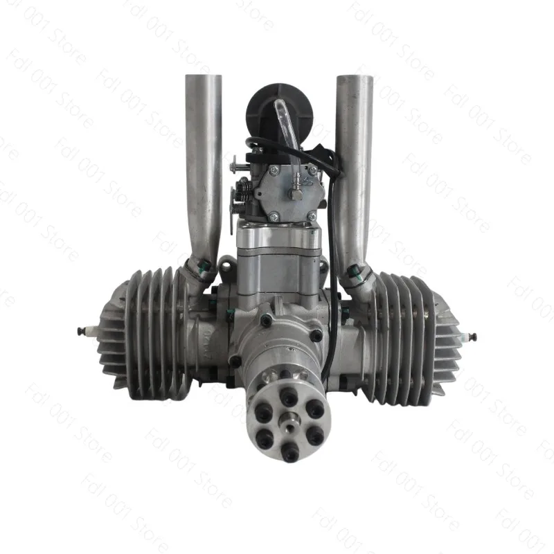ZT-T120 120cc Twin-Cylinder Gas Engine - 2600g Lightweight Power for RC Aircraft Upgrades