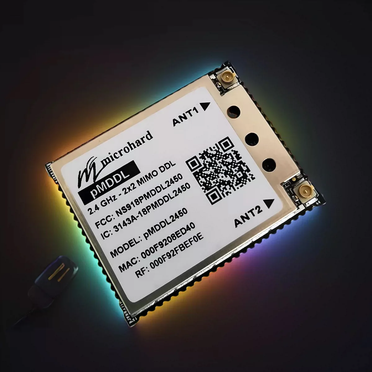 

Microhard pMDDL2450 Integrated Unmanned Aerial Vehicle Wireless Radio Module MHK18550 Brand new