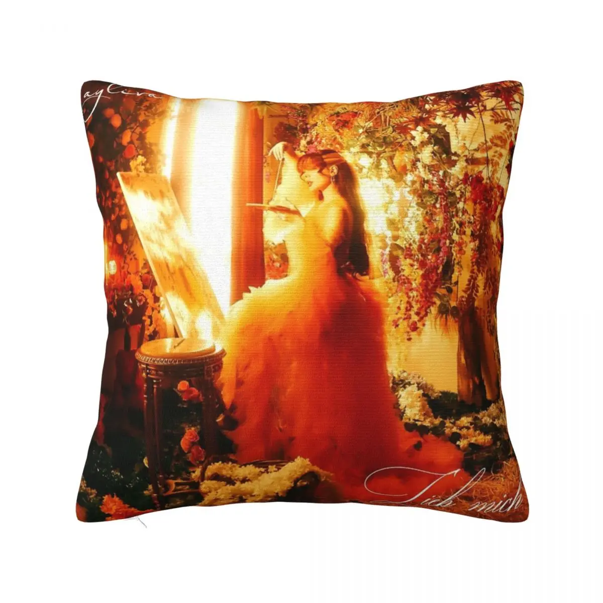 Ayliva In Liebe Tour 2024 Concert Pillowcase Soft Polyester Cushion Cover Decor Pillow Case Cover Chair Zippered 45X45cm