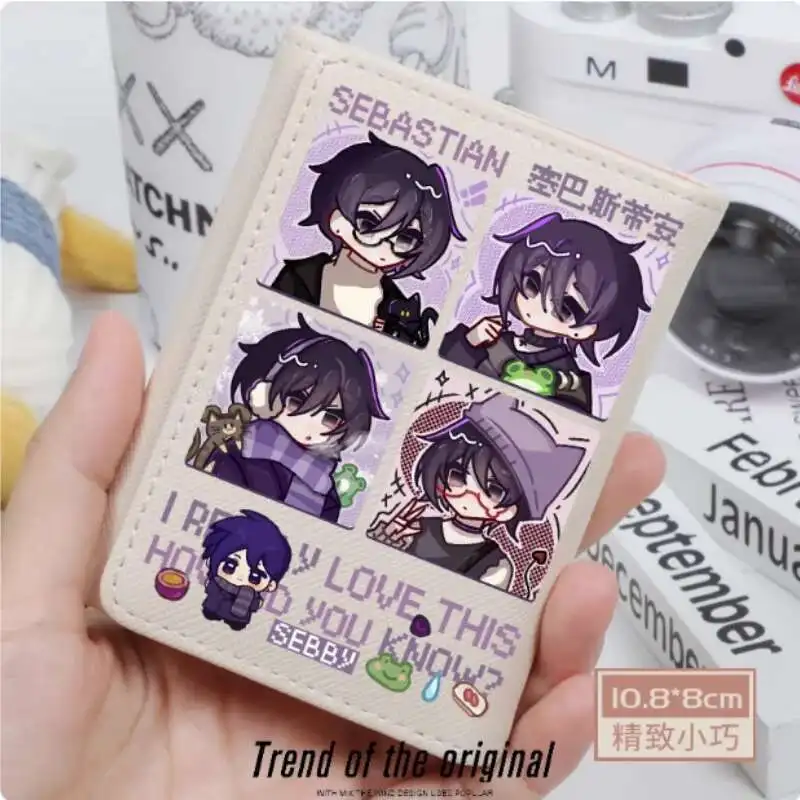 

Sebastian Fashion Wallet PU Purse Card Coin Hasp Money Bag Cosplay Gift B1819 Anime