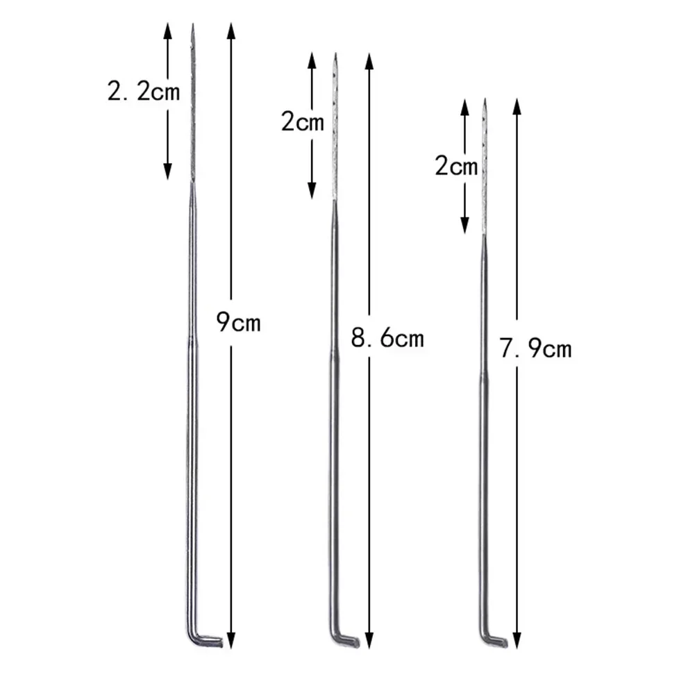 Craft Felting Needles  20pcsset Sewing Needles with Wood Handle  Suitable for Wool and Non woven Crafts  Easy to Operate