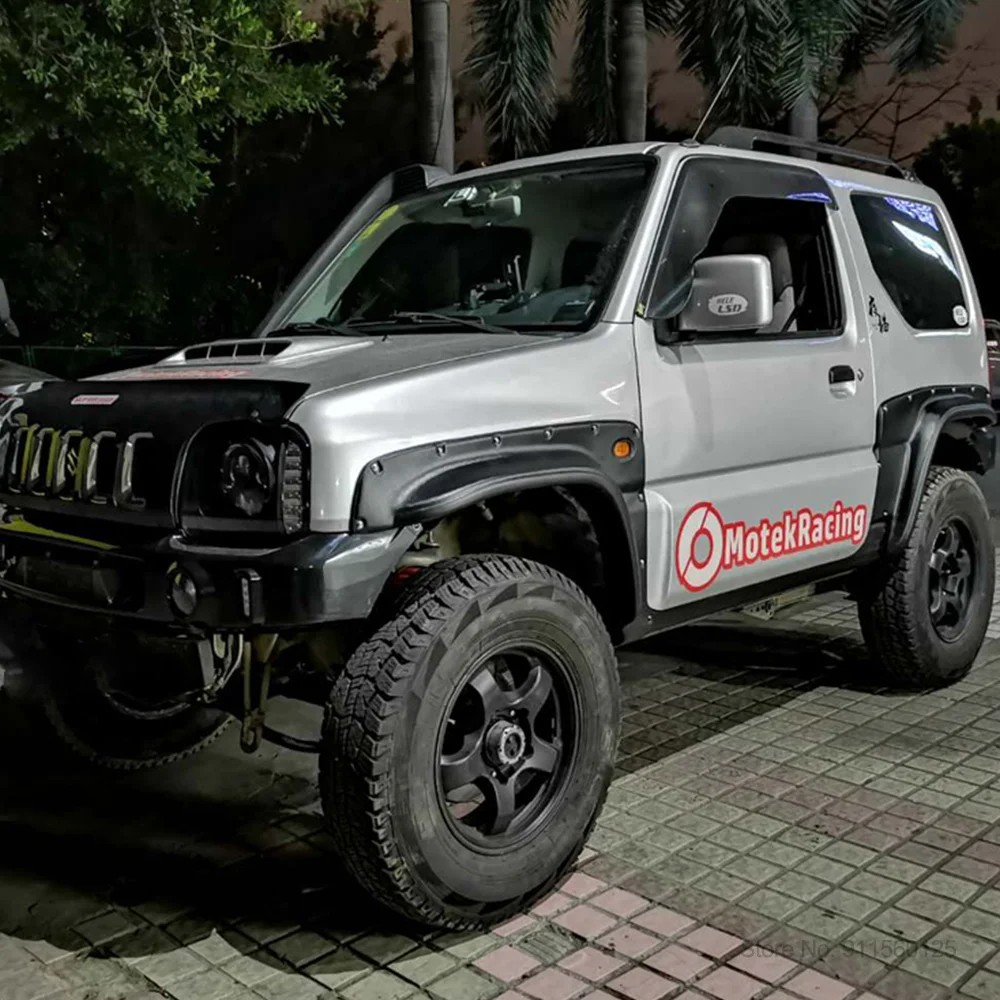 Колесная арка для Suzuki jimny 2007 2008 2009 2010 2011 2012 2013 2014 2016 2017, набор из 4 шт.