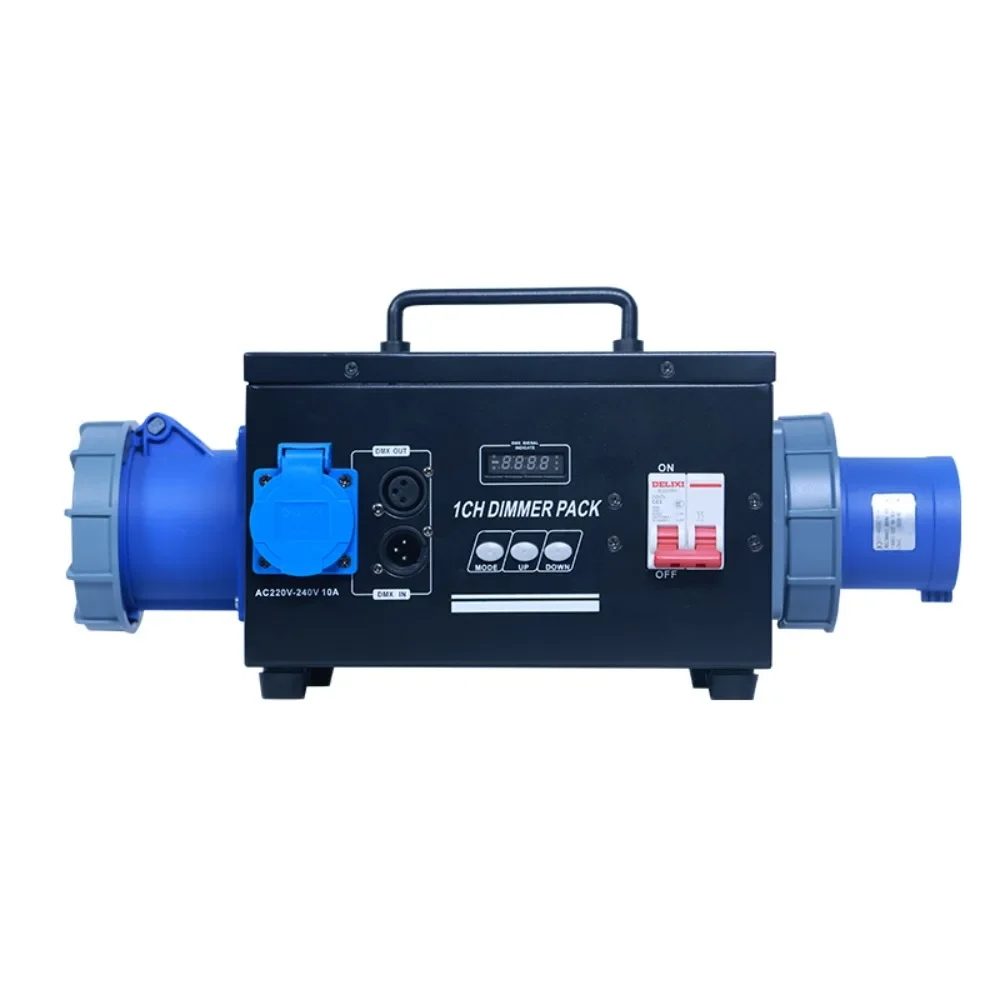 

Portable 1-way waterproof output power distributor for movable decoration equipment