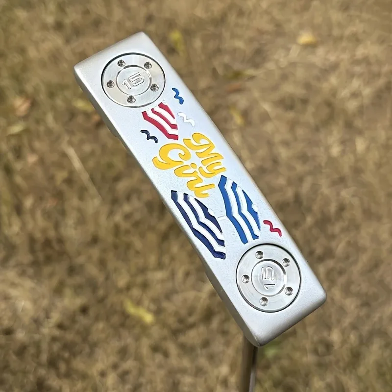 

1pc Sunshine Beach Wave Golf Putter Golf Club 32 33 34 35 36 inches, head cover, limited quantity, golf club - improves ball spe