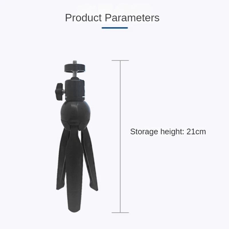 Projector Stand Tripod Adjustable Swivel with 1/4 Screw for Mobile Phone Multifunctional Photography Accessories-A68X view 6