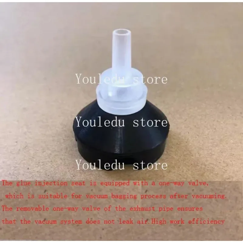 Carbon glass fiber cloth suitable for vacuum resin injection based silicone connectors