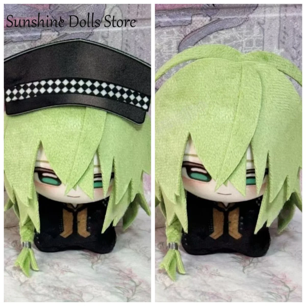 

10CM Anime Amnesia Ukyo Cute Figures Plush Doll Stuffed Body Mini Soft Plushie Cartoon Backpack Pendant Toys Birthday Gifts